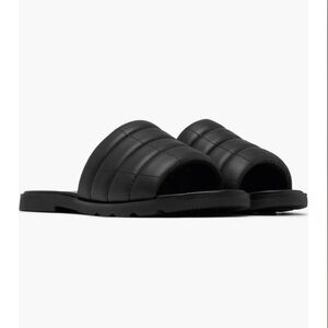 Sorel Ella III Slide Sandals - Black size 9 -New in box